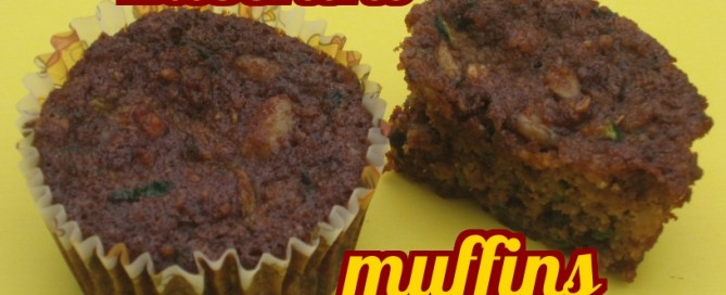 Moist and sweet, these zucchini muffins are a great portable snack.