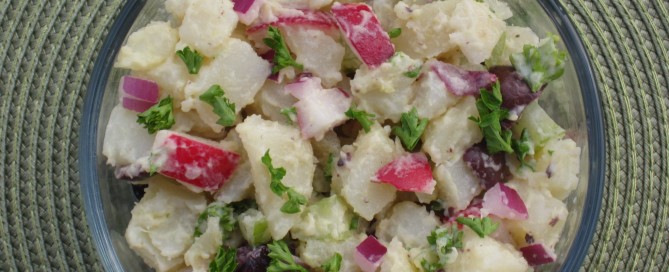 Potato salad that disappears quickly.
