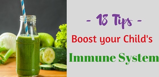 How to boost your child's immune system