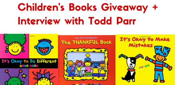 Interview and giveaway with Todd Parr, children's books author