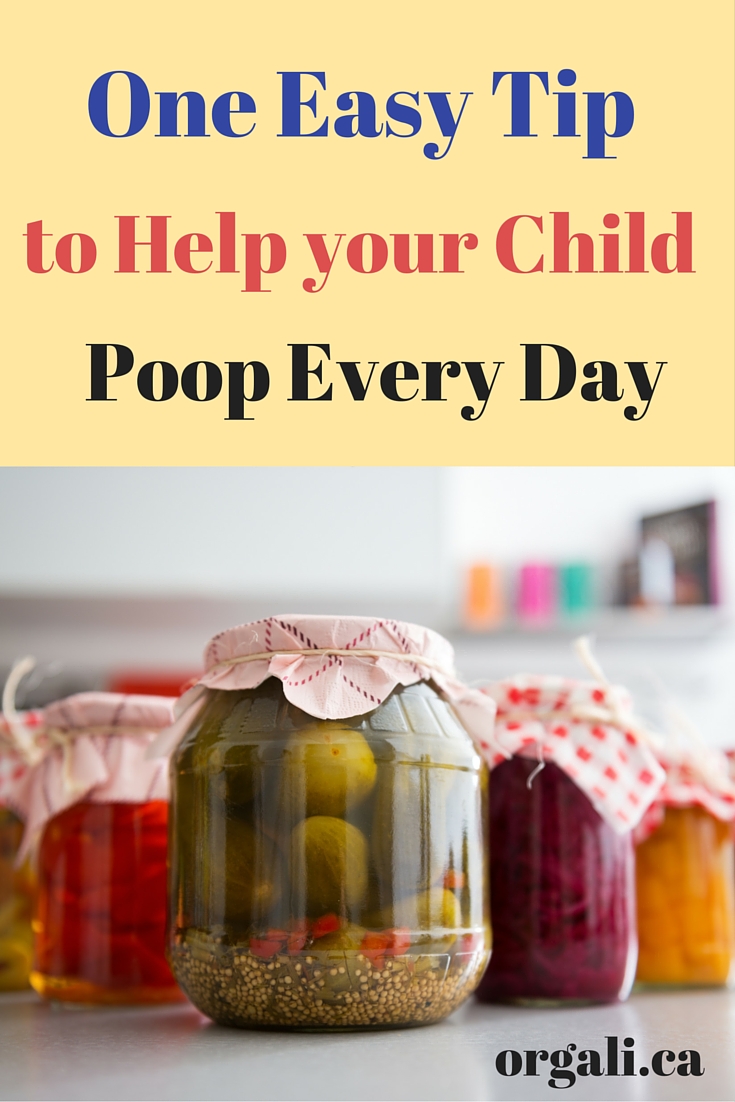 One Easy Tip To Help Your Kid Poop Every Day - Orgali