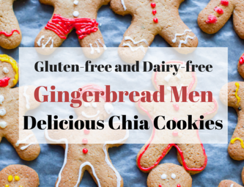 Tasty Tuesday: Gingerbread Men Chia Cookies