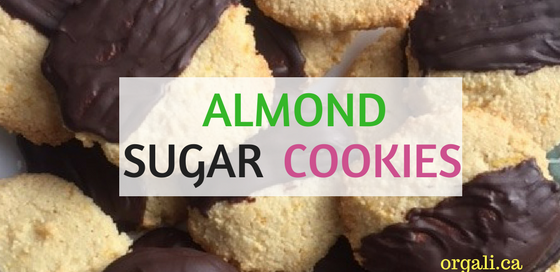 Delicious Almond sugar cookies